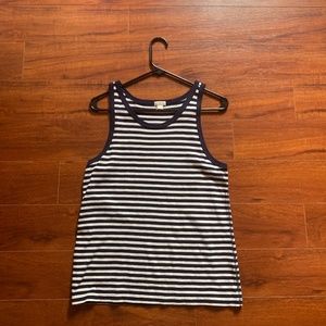 J. Crew Striped Tank Top
